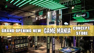 De Meest Futuristische Game Mania Ooit Grote Opening nieuwe Concept Store in Hoog Catharijne [upl. by Fritz511]