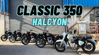 2023 Royal Enfield Classic 350 Halcyon Review  The Most Unique Variant [upl. by Lewan394]