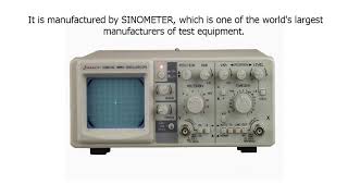 Special Discount on Sinometer 10 MHz Single Channel Oscilloscope CQ5010C [upl. by Suter118]