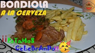 🐷🐽 BONDIOLA a la CERVEZA 🍺 Muy Fácil😃  COCINA DE RESTAURANTE EN CASA [upl. by Gilder]