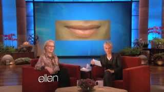 Meryl Streep Kisses and Tells The Ellen show [upl. by Littman]