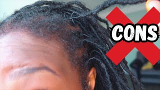 4 Cons of Retwisting Locs [upl. by Nnylylloh]