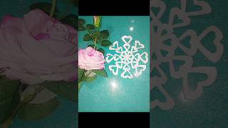 Easy to use paper snowflakes 23 How to make paper cutting for christmas and New year decoration [upl. by Epoillac153]