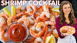 Shrimp Cocktail Recipe  Easy Appetizer in 15 minutes [upl. by Justina46]