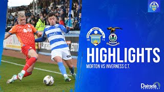 Greenock Morton vs Inverness CT  cinch Championship  Match Highlights [upl. by Anitnas]