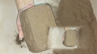 ASMR  Crispy Brown Sand 🎙🤎 2xspeed video⏩asmrtriggers satisfying sandmentcrumbling 2xspeed yt [upl. by Mellitz637]