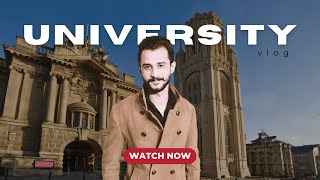 Spending a day in the University in Bristol  2nd Vlog [upl. by Deys]