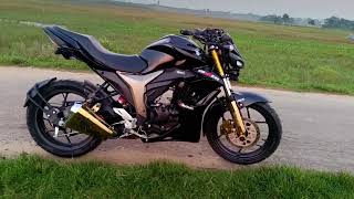 suzuki gixxer monotone modification [upl. by Drauode]