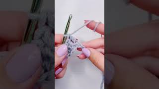 How to Crochet the Wavy Chevron Stitch Left Handed Part 1 [upl. by Sacrod]