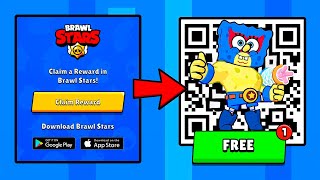 NEW SPONGEBOB QR CODE 🥳 FREE GIFTS QR CODE 🎁 BRAWL STARS UPDATE [upl. by Elva]