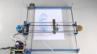 Makeblock Drawing Robot XY Plotter to Draw Freely on Paper [upl. by Artair537]