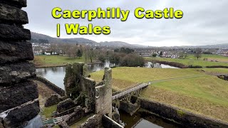 Caerphilly Castle  Wales Heritage  Historical Place  Caerphilly Town  Adeel Jamil [upl. by Anujra]