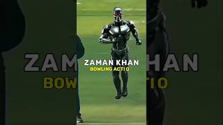 Zaman khan bowling Action cricket circketshorts viralshortviralcontent cricketlover fastbowler [upl. by Aluino710]