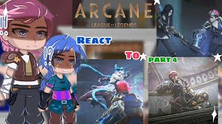 PART 4  🇧🇷🇺🇸  Arcane react to Future  Arcane  Jinx  angst  Starzy Eeech [upl. by Atiuqrehs14]