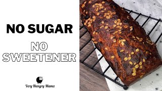 HEALTHY BANANA BREAD NO SUGAR NO SWEETENER BeetrootBanana Bread Recipe [upl. by Neelrac]