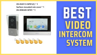 Best Video intercom System  HIKVISION DS KIS603 PC Multi language Video intercom KIT Review [upl. by Osnerol]