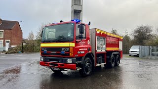 Derbyshire Fire Rescue WC07 P430 NKU [upl. by Mcevoy]