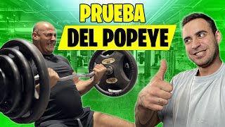 CUANTO LEVANTARA DIMITAR  PRUEBA DEL POPEYE 1 [upl. by Ynotna]