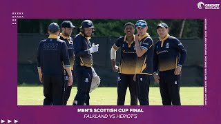 CS Mens Scottish Cup  FINAL  Falkland v Heriots [upl. by Zenda838]