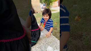 omer ny kis k ice cream kha lishorts shortfeed funnyshorts [upl. by Belden]