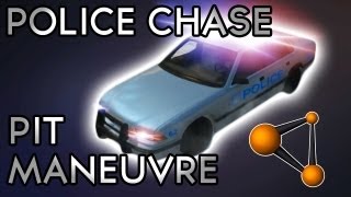 BeamNG  Police Chase  PIT maneuver Crashes and Rollovers  HD [upl. by Yruok]