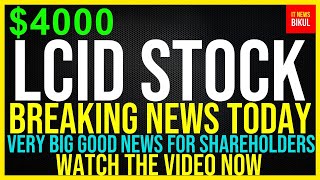 LCID Stock  Lucid Group Inc Stock Breaking News Today  Lucid Motors Stock Price Prediction  LCID [upl. by Akehsal]