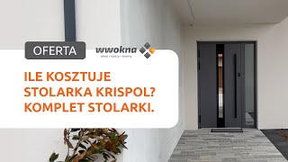 Komplet stolarki  CENY 💰  WWOkna  KRISPOL [upl. by Anaeli]