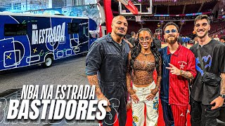 BASTIDORES DA 3ª TEMPORADA DO NBA NA ESTRADA VLOG [upl. by Kimble]