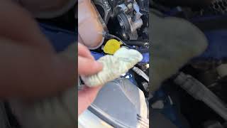 Squeaky belt Use a bar of soap automobile fordescape mechanic [upl. by Mahtal]