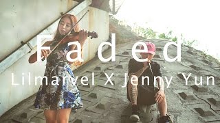 Alan Walker  Faded Beatbox Violin CoverLilmarvel X JennyYunJenny Yun ver [upl. by Annis479]