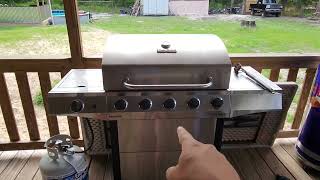 Char Broil Performance 4 Burner Cart Style Propane Gas Grill review after 4 years [upl. by Sucramal]