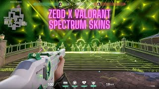 NEW ZEDD x VALORANT SPECTRUM PHANTOM SHOWCASE PENTA KILL SOUND AND 6K SOUND [upl. by Allicserp]