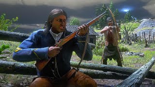 Wapiti Indians vs Cuban Military  Red Dead Redemption 2 NPC Wars 116 [upl. by Boles96]