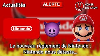 Parlons du nouveau règlement de Nintendo [upl. by Rodoeht]