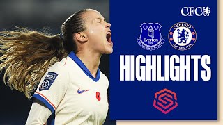 Everton Women 05 Chelsea Women  HIGHLIGHTS amp MATCH REACTION  WSL 2425 [upl. by Norah]