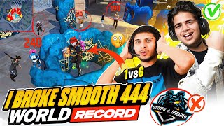 TUFAN FF Broke World Record 😱1 vs 6 55 kills 🥵 Free Fire Max [upl. by Pavior]