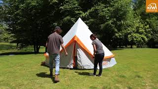 Kiwi Camping Bellbird Tent Pitching Video [upl. by Annitsirhc]