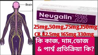 Neugalin capsule XR tab review। নিউগালিন ক্যাপসুল  ট্যাবলেট এর কাজ কি । pregabalin details [upl. by Ateiram670]