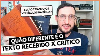 TEXTO RECEBIDO X TEXTO CRÍTICO QUAIS GRANDES DIFERENÇAS [upl. by Wilburt]