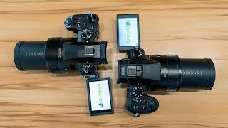 Panasonic Lumix DMC FZ1000 vs DC FZ1000 II Vergleich [upl. by Leasa115]