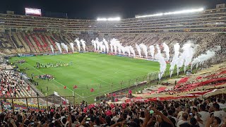 UNIVERSITARIO VS LDU  COPA LIBERTADORES 2024 RECIBIMIENTO ESPECTACULAR [upl. by Amy]