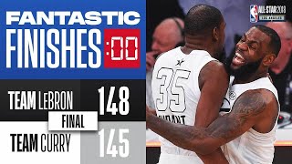 Final 214 Wild ALLSTAR Ending Team LeBron VS Team Curry 2018 🔥🔥 [upl. by Sudderth285]