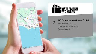 IBG Ostermann Wohnbau GmbH  Wohnungsbau in Friedrichshafen [upl. by Horwitz134]