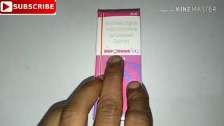 ZEROTUSSXP Syrupसुखी खांसीबलगम बाली खांसी की सिरपusesdosage side effect [upl. by Kreis463]