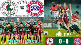 AFC Champions 2 ⚽ Mohun Bagan SG vs FC Ravshan Kulob Match Highlights 💚🧡 [upl. by Kassandra]