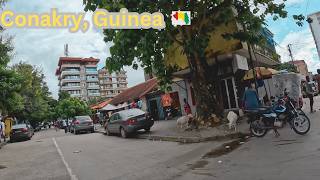 Conakry Guinea City walking tour [upl. by Odlaumor85]