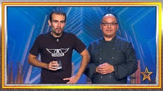 El jurado sufre al probar el cóctel más picante del mundo  Audiciones 3  Got Talent España 2019 [upl. by Akamaozu752]