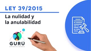 Ley 392015 nulidad y anulabilidad [upl. by Ferneau]