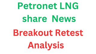 Petronet LNG Breakout Retest stock analysis for price target prediction Petronet LNG share news [upl. by Pylle]