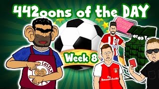 Xhaka Red Card Carrasco Hattrick Costa vs Conte 442oons of the Day WEEK 8 Parody [upl. by Kay308]